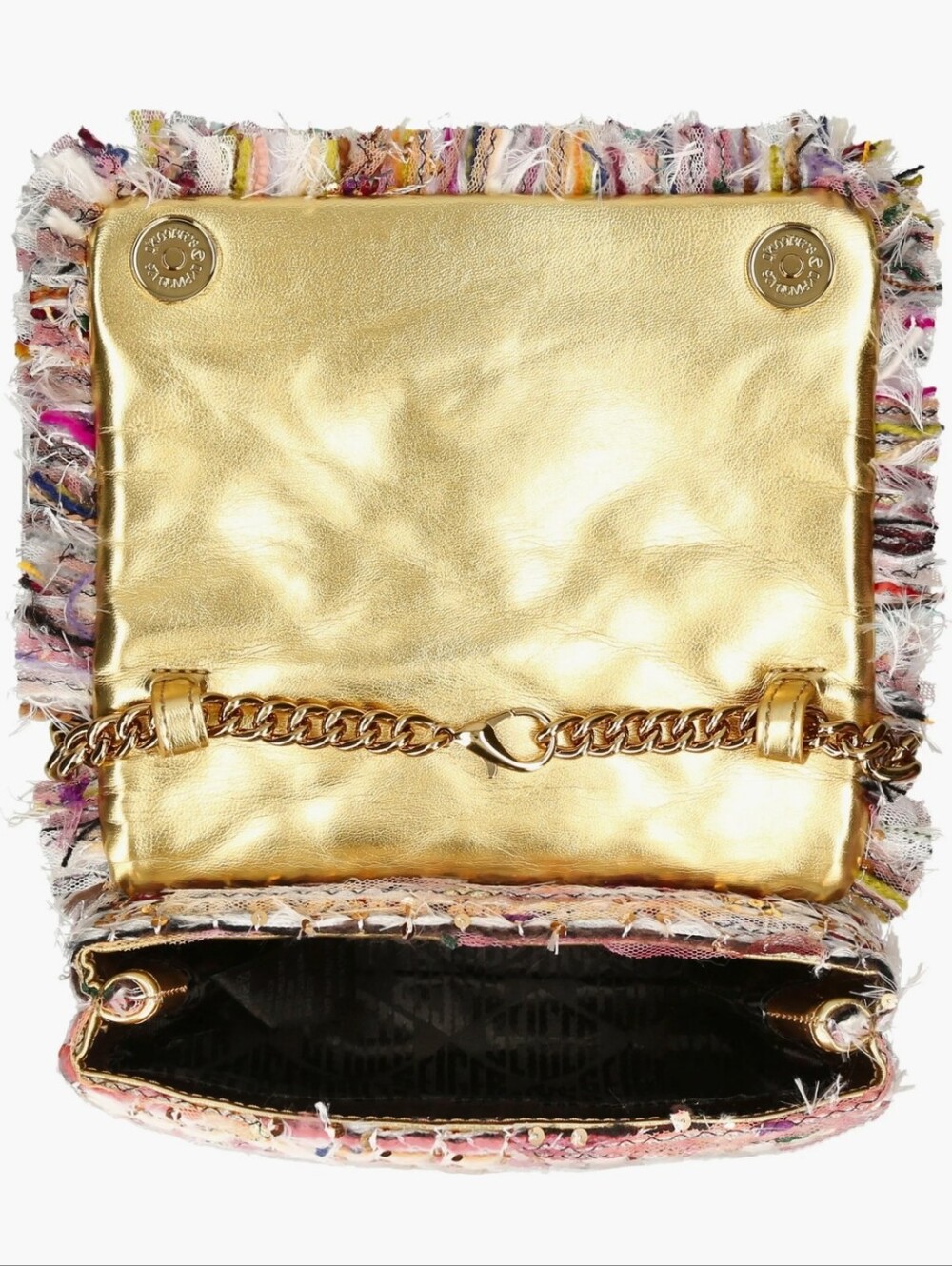 Kurt Geiger Tweed Sequin Crossbody Bag Nwot - Picture 3 of 12